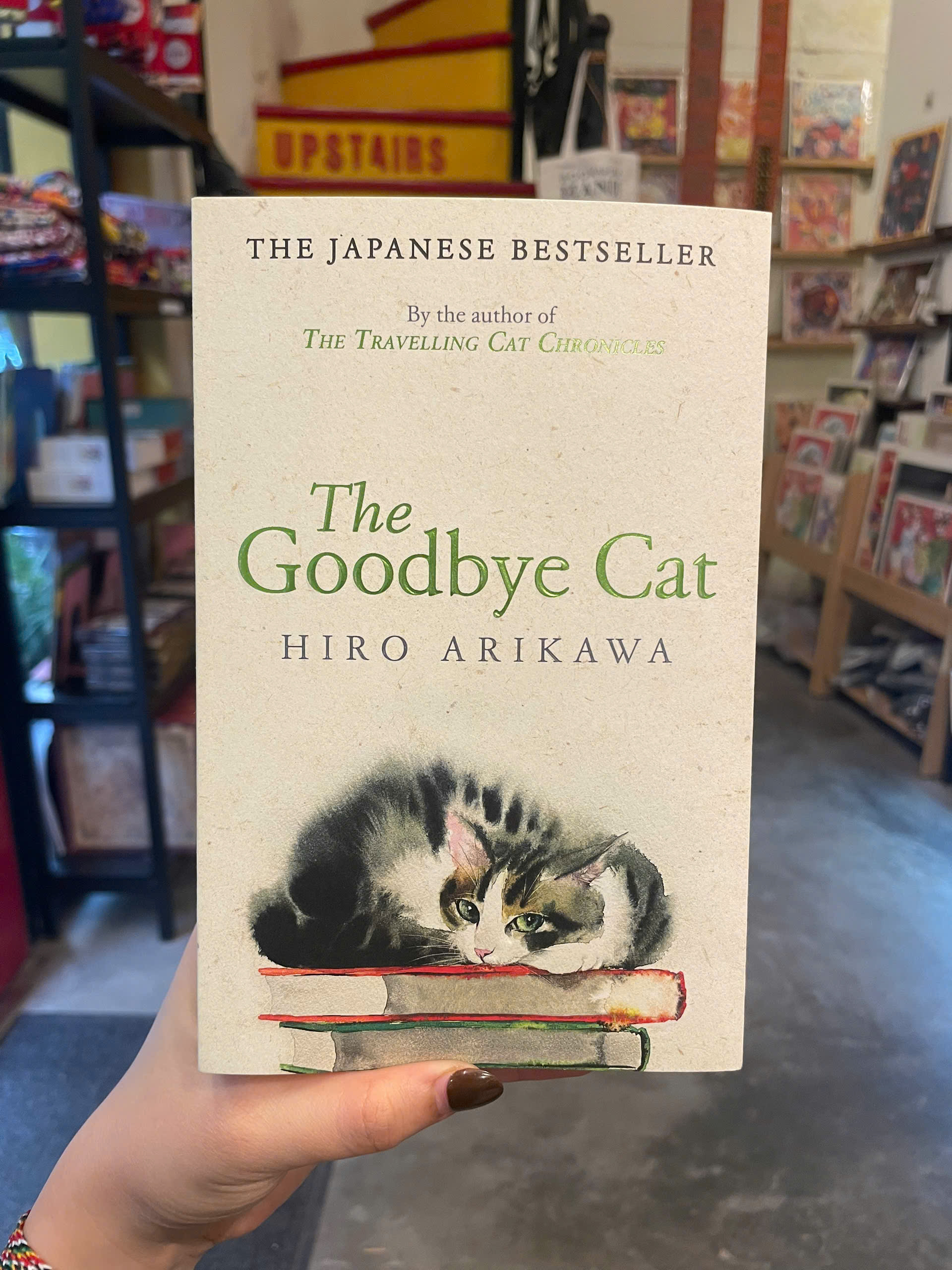 Sách - The Goodbye Cat by Hiro Arikawa - Fiction/Short Stories/English Book - Sách Ngoại Văn