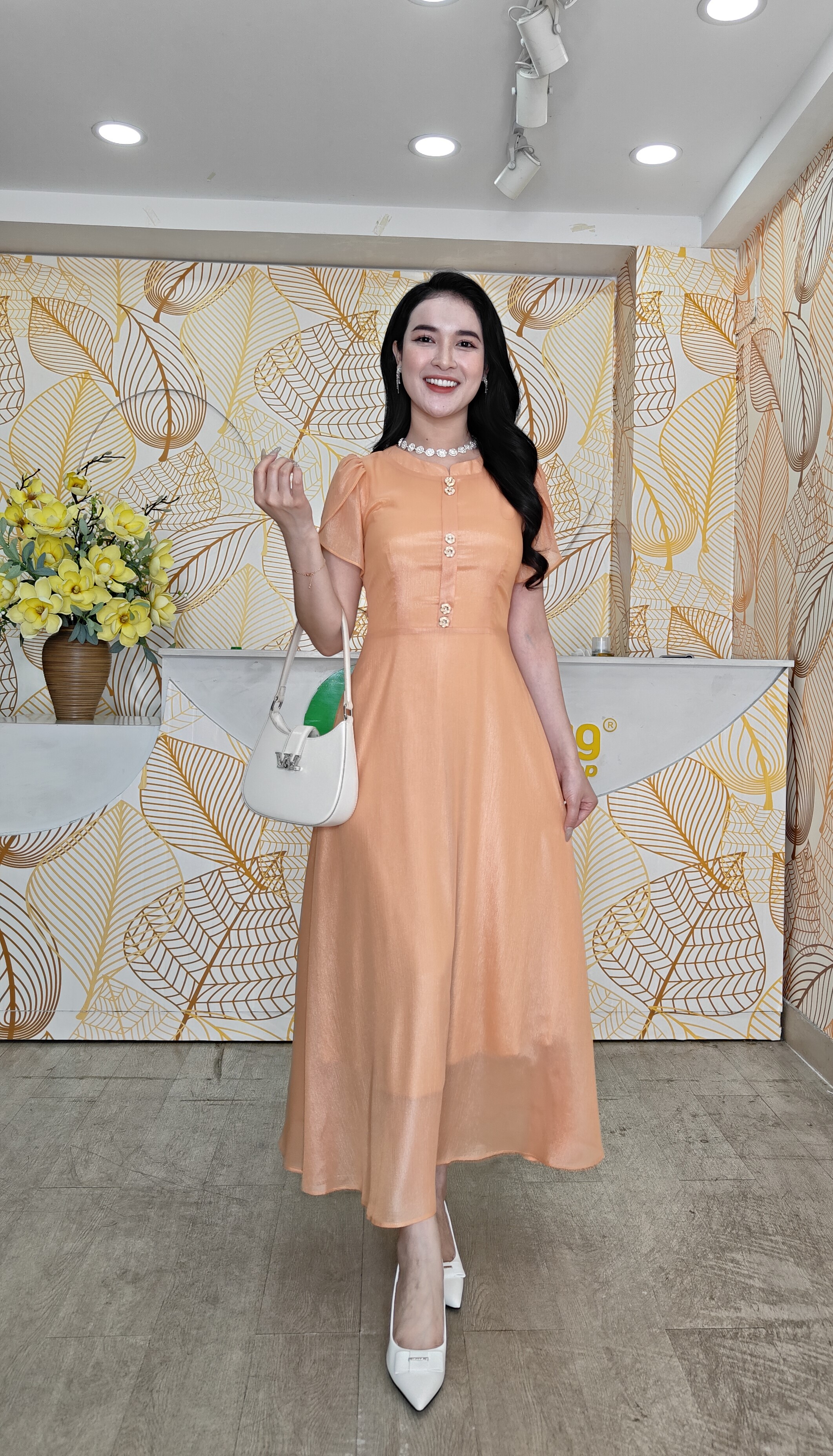 Đầm xòe - Y1666 - Thương hiệu Zonbig