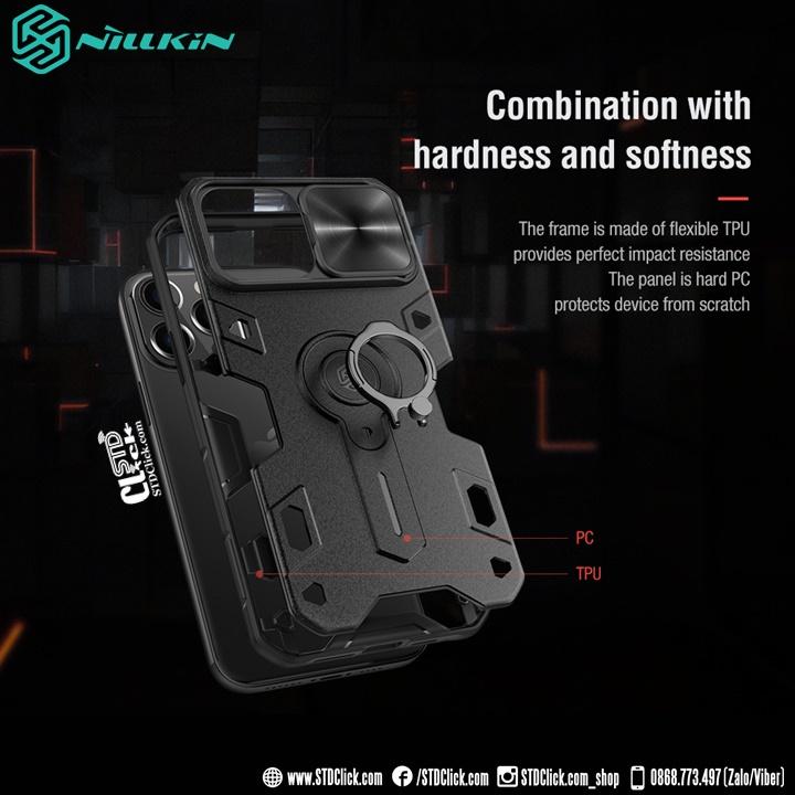 ỐP LƯNG DÀNH CHO IPHONE 13 PRO MAX CAMSHIELD ARMOR CHỐNG SỐC BẢO VỆ CAMERA