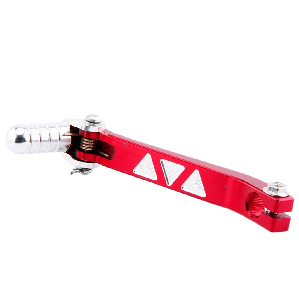 CNC Alloy HD Gear Lever Shifter Handle 110cc 125cc Pit Pro Dirt Bike Red