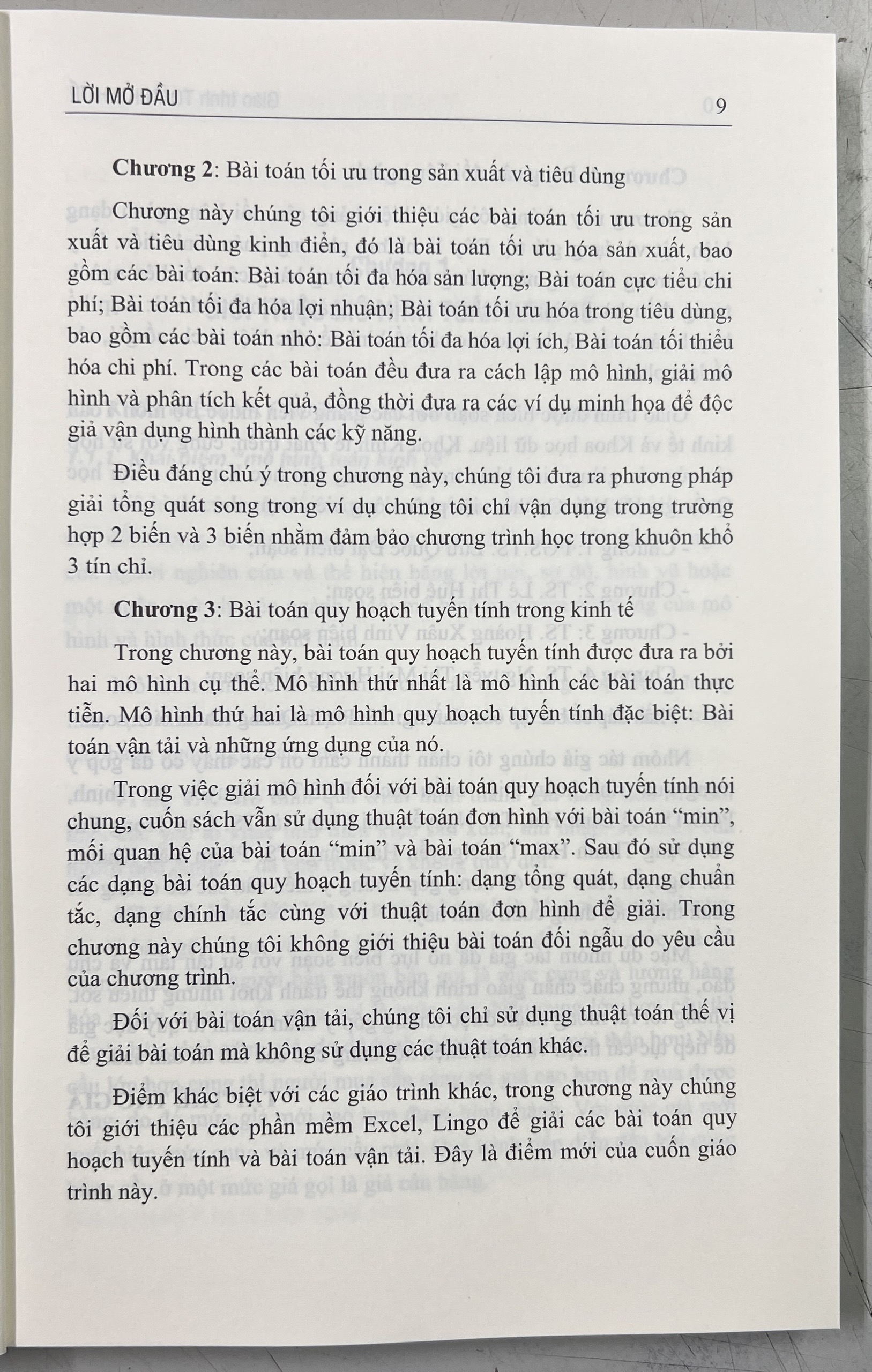 Sách - Giáo Trình Toán Kinh Tế