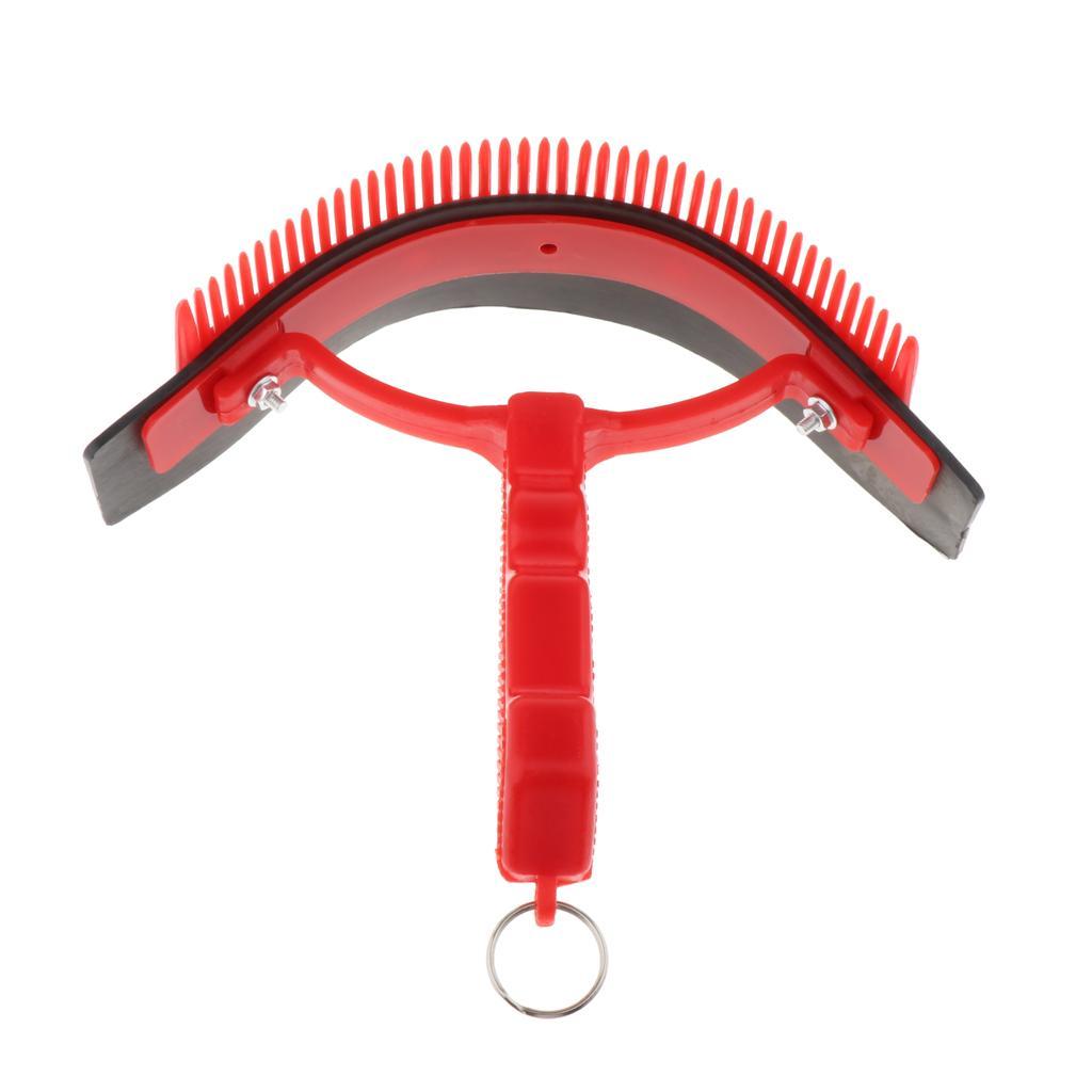 Portable Sweat Scraper Combo Durable Grooming Tool Random Colors