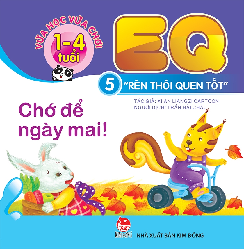 Vừa Học Vừa Chơi 1-4 Tuổi: EQ - Rèn Thói Quen Tốt (Bộ 10 Cuốn) - Tái Bản 2019