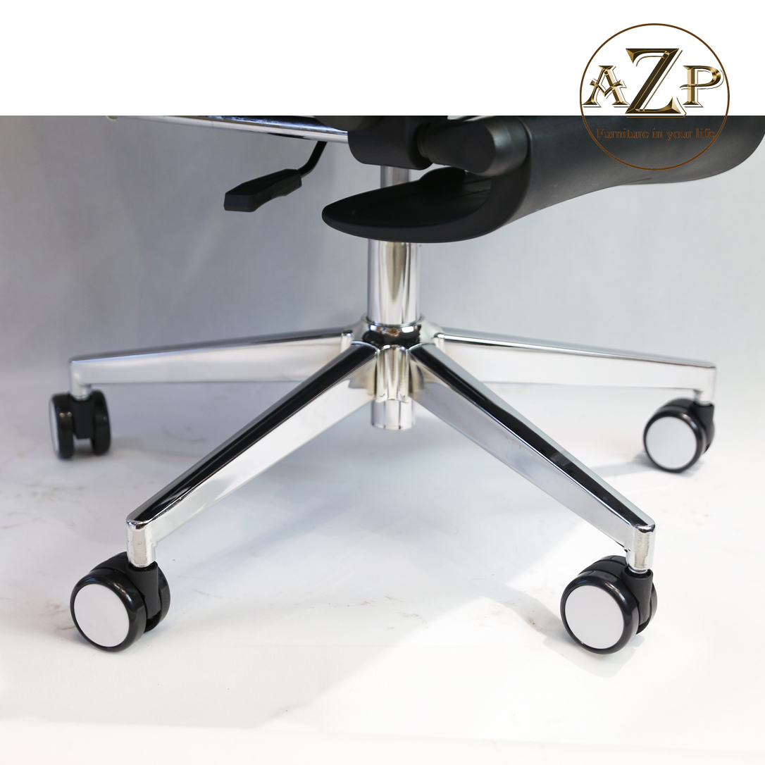 Siêu Phẩm Độc Quyền Ghế Thông Minh Dành cho Sếp, Ghế Giám Đốc, Ghế Văn Phòng AZP FURNITURE Ergonomic AZP-9742-DEN Ngả Nằm kèm Gác Chân