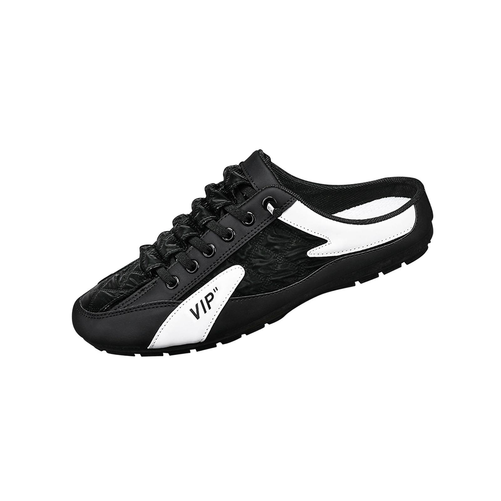 Men Slip on Mule Sneakers Casual Sports Shoes Loafers for Hiker Outdoor Teen