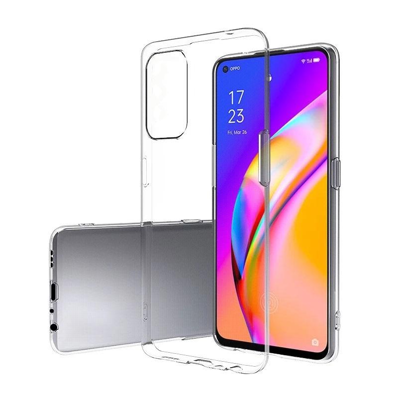 Ốp lưng Silicon trong suốt dành cho OPPO Reno6 5G,Reno6 Z 5G Ốp lưng dẻo trong suốt siêu mỏng bảo vệ camera