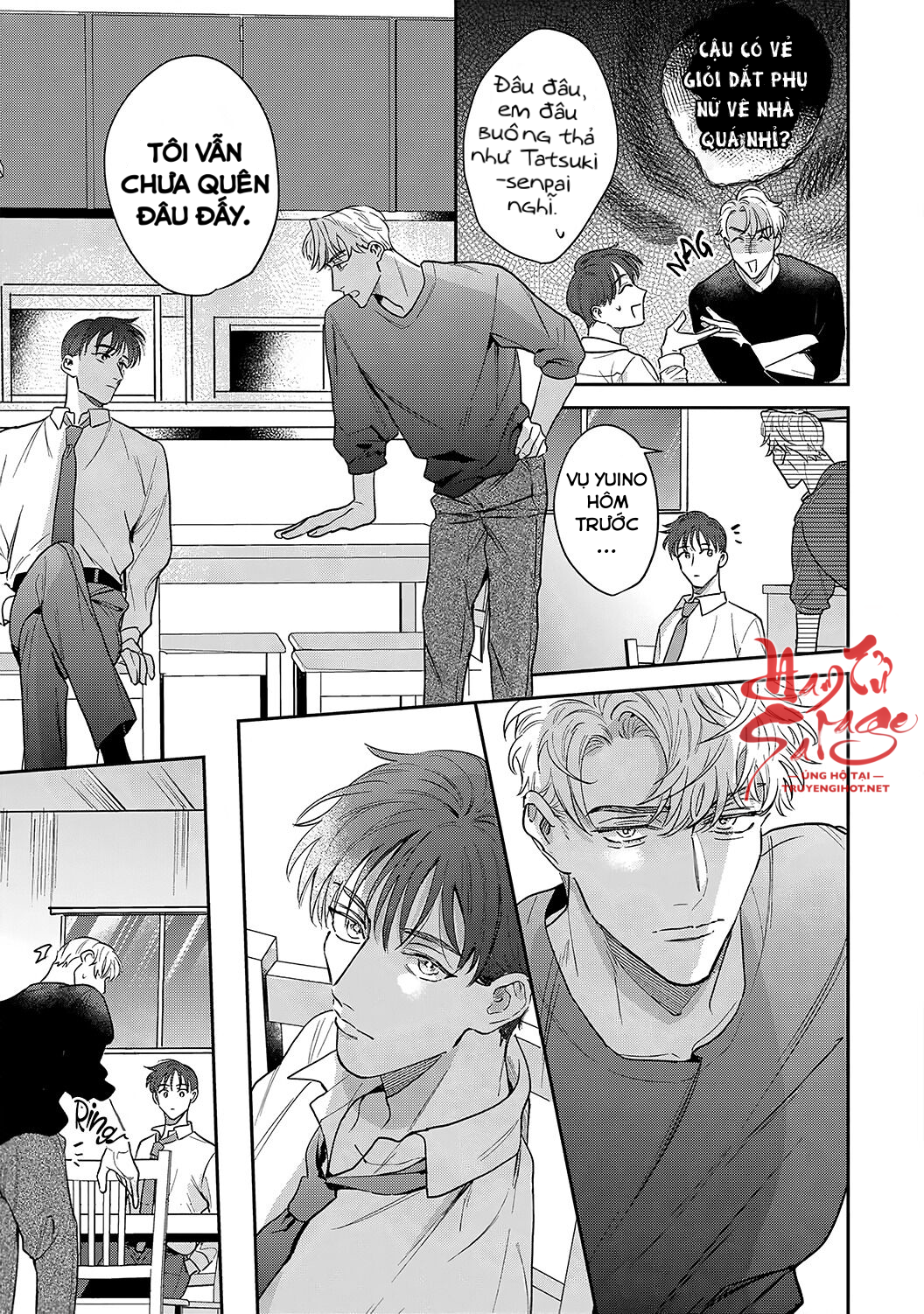 tôi không thể chỉ biết yêu thôi - cấp trên hay soi mói và cấp dưới nghiện mùi chapter 12.1 5