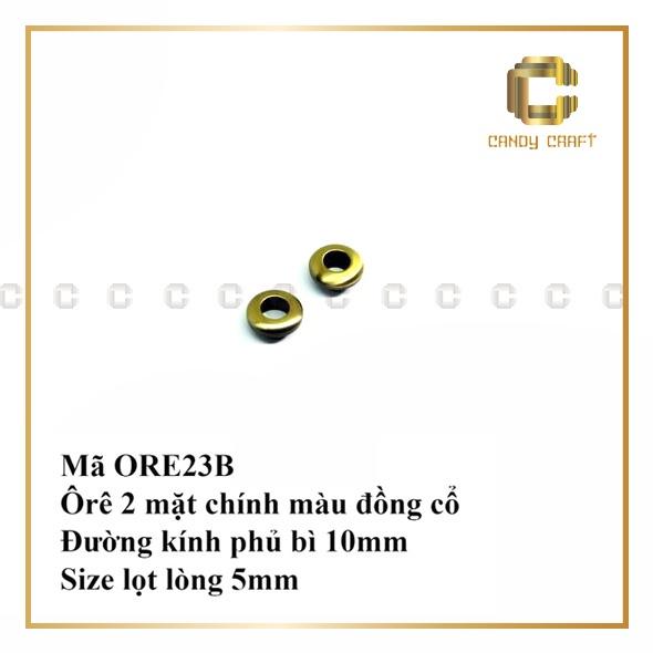 Mắt cáo (ôrê) tán 2 mặt chính