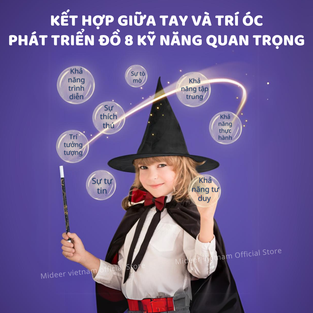 Đồ Chơi Ảo Thuật cho bé Mideer My First Magic Show