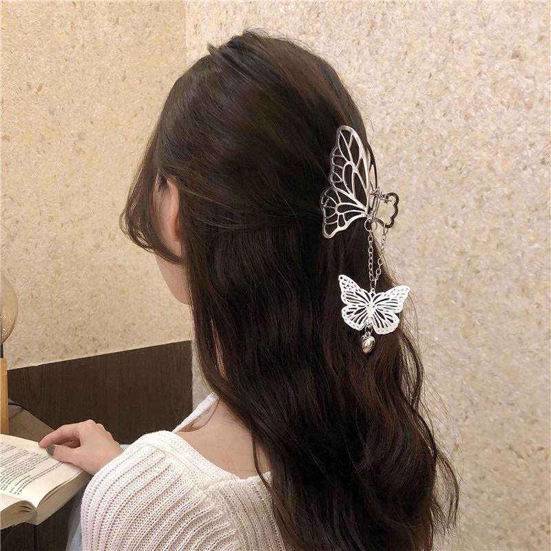 Kẹp tóc gắp tóc gấp tóc kim loại hot trend