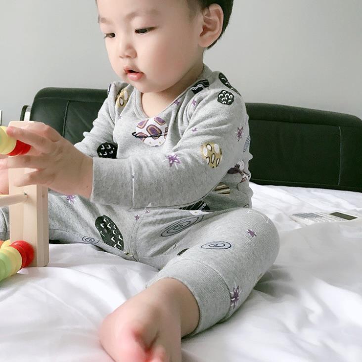 Bộ Dài Tay Thu Đông MinkyMom Hoạ Tiết Cho Bé Hàng Quảng Châu