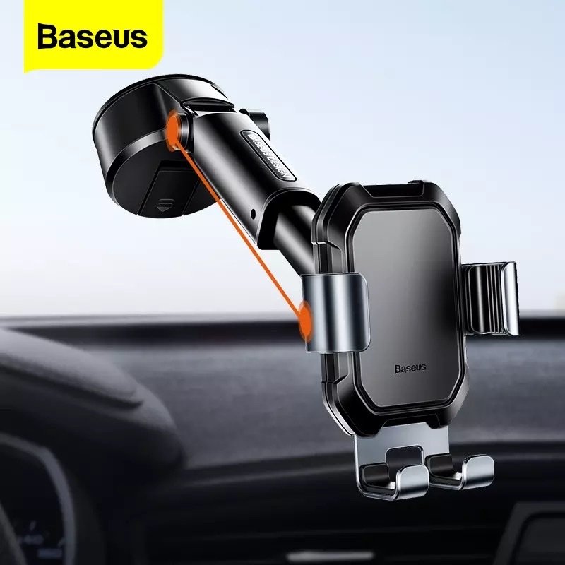 Giá đỡ điện thoại trên xe hơi Baseus Tank Gravity Car Mount (Suction Base Holder for Car)- hàng chính hãng