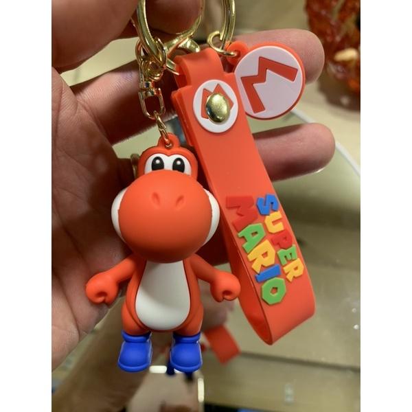 Móc chìa khóa supper Mario khủng long - Phụ kiện túi xách balo quà lưu niệm