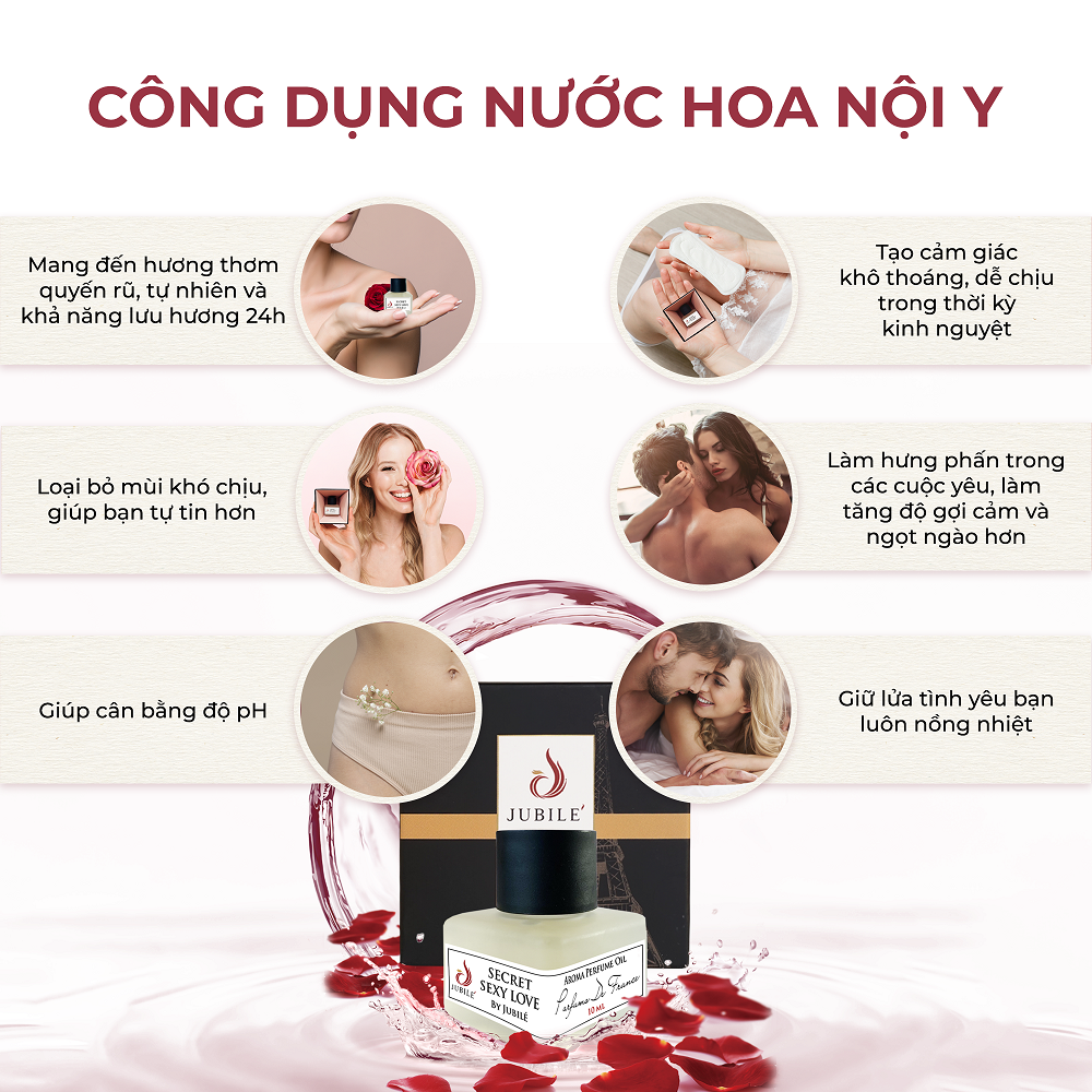 Nước hoa Vùng Kín Pháp Secret Sexy Love by Jubilé 10ml