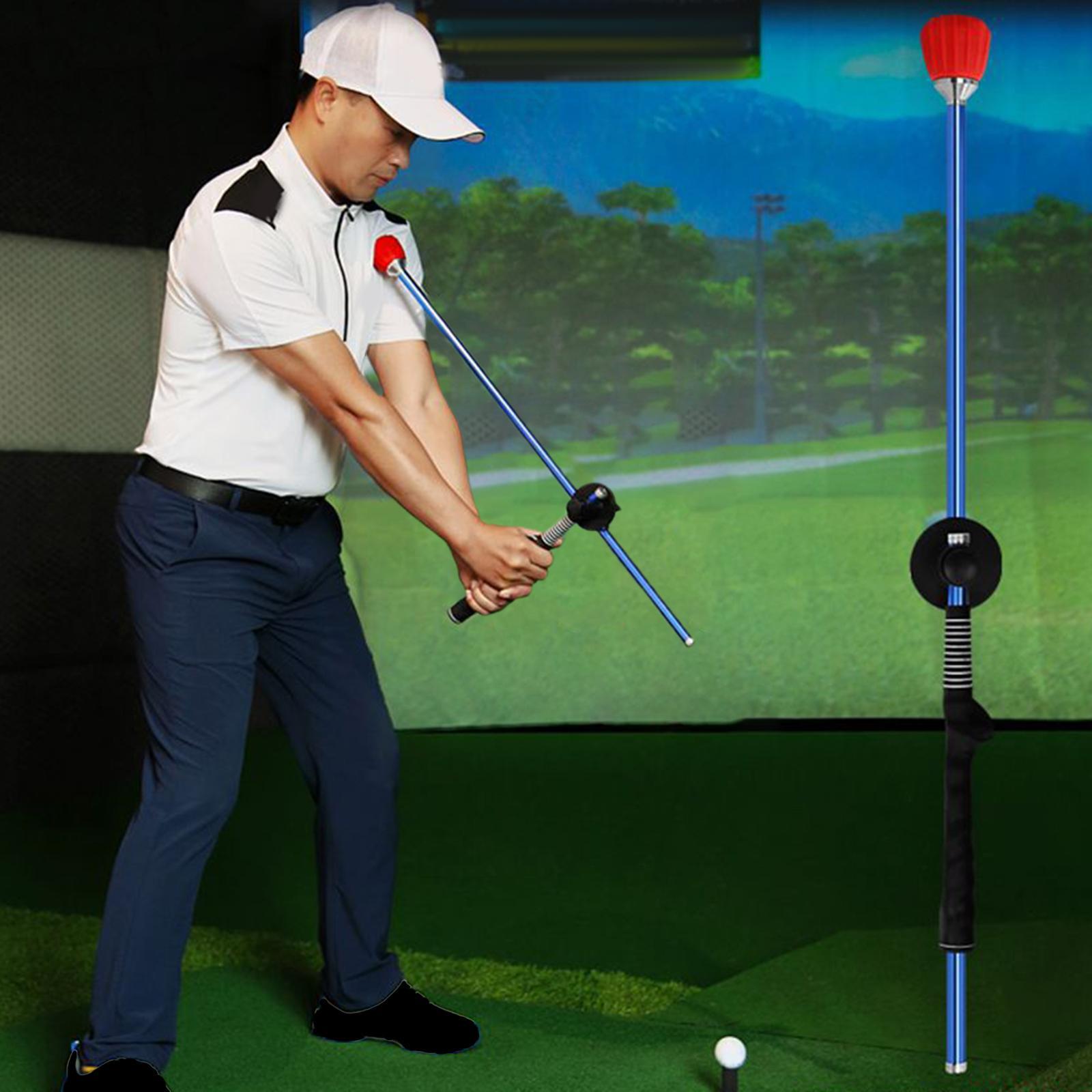 Foldable Golf Swing Trainer Flexible Rod Swing Training Aid Golf Accessories