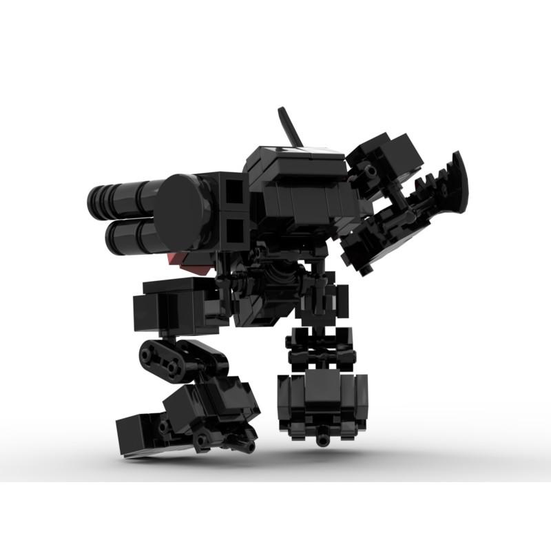 Đồ chơi lắp ráp Robot Mech War Machine