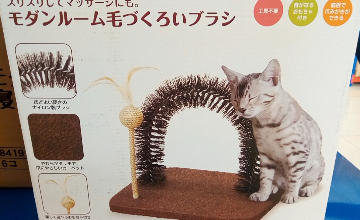 Đồ chơi chải lông cho mèo