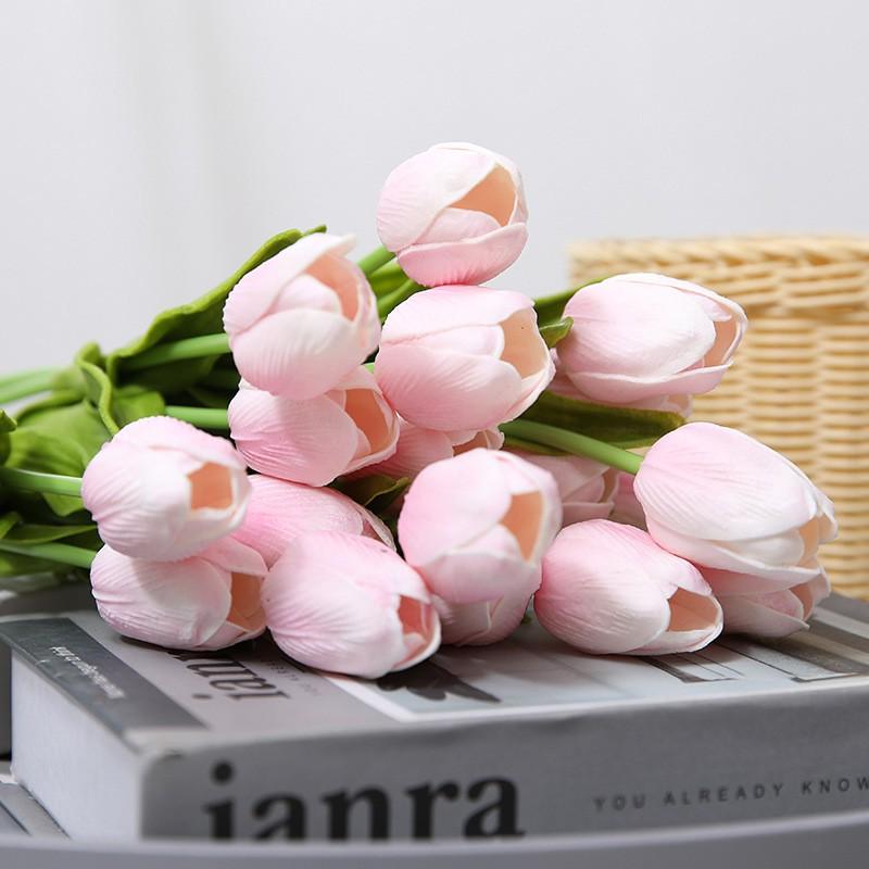 Hoa Tuylip Giả Nhiều Màu
