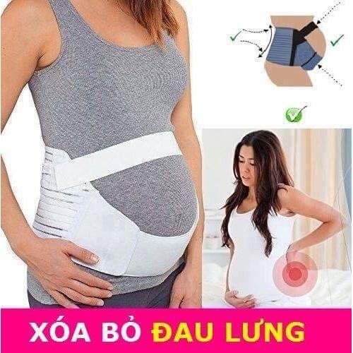 Đai đỡ bụng bầu cho bà bầu Giúp bà bầu đỡ đau lưng và hạn chế sinh non