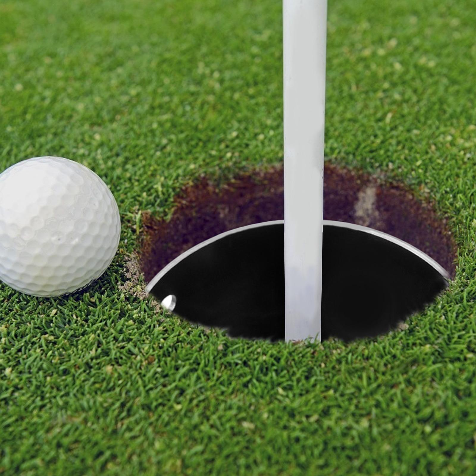Durable Golf Hole Putting Cup Golfing Holes Protective Golf Accessories Set Golf Practice Aids Protector Cover for Golf Training Outdoor