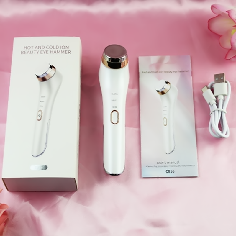 Máy Massage Mắt Nóng Lạnh ION C816 Cầm Tay Mini, Mát Xa Giảm Thâm Quầng Mắt, Bọng Mắt, Nếp Nhăn, Đẩy Sâu Dưỡng Chất