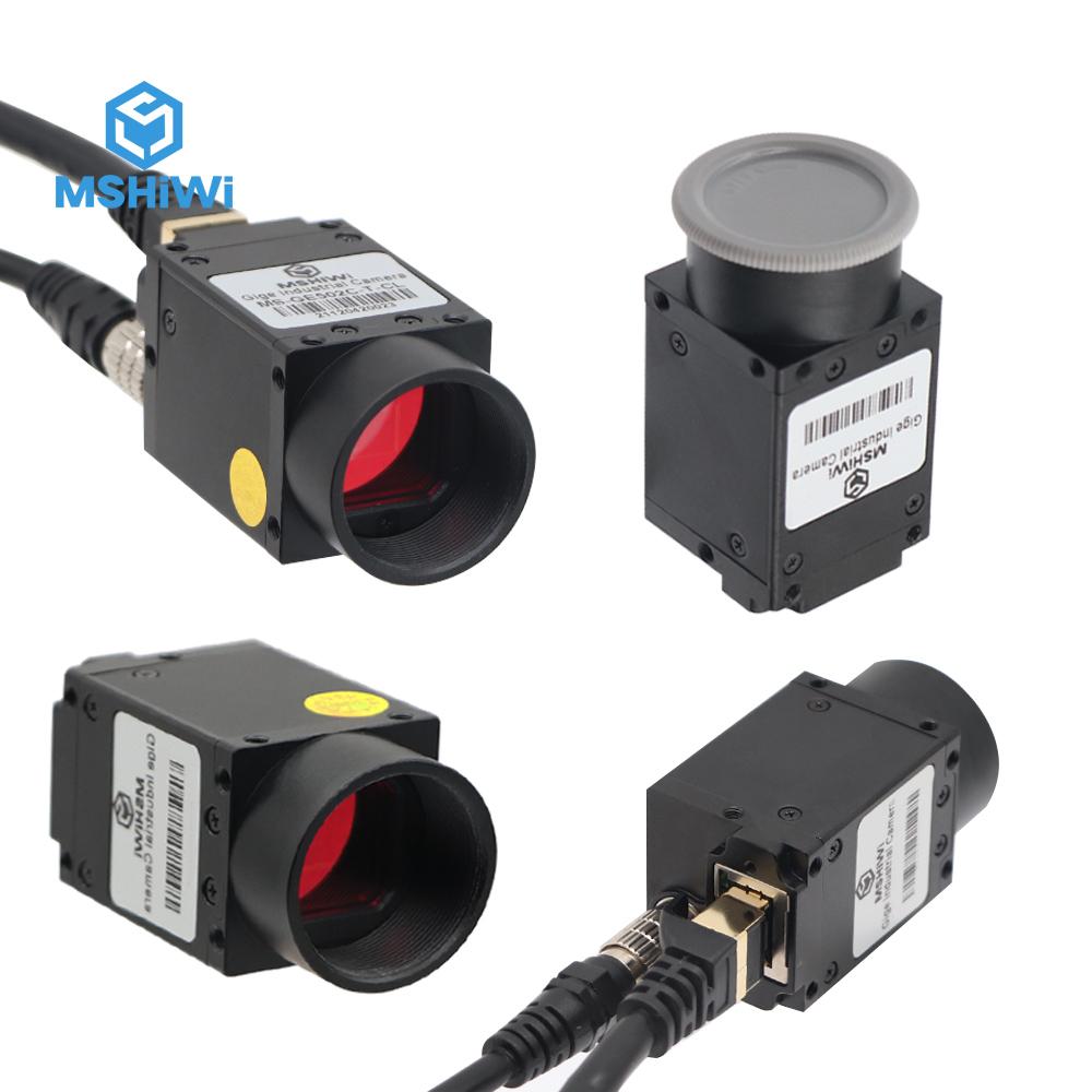 Gige Camera công nghiệp Gigabit Ethernet Machine Vision Camera Màu màn trập C miệng với SDK Windows Linux Demo Python
