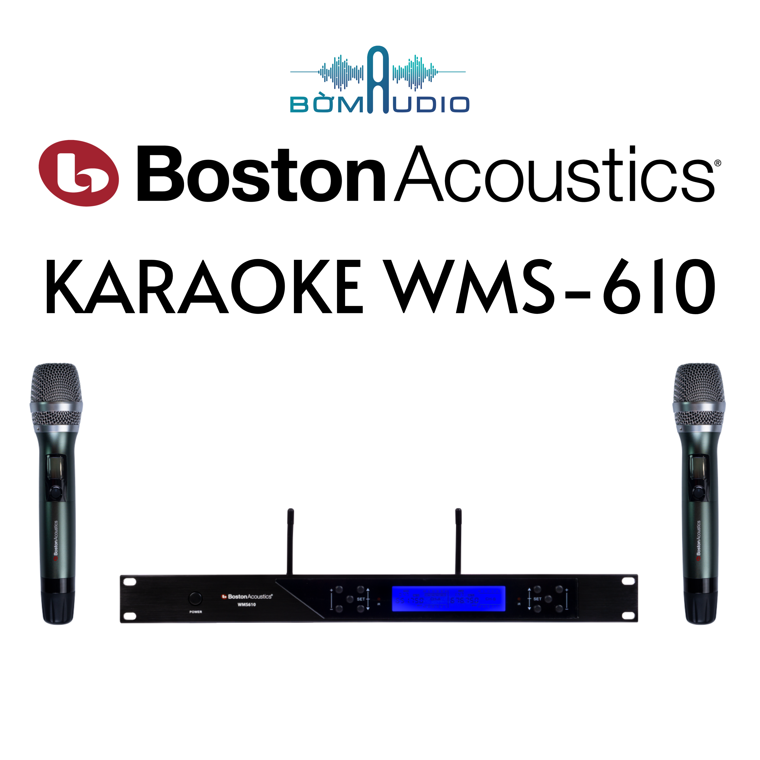 Micro Boston Acoustics WMS-610| Hàng chính hãng bảo hành 12 tháng trên toàn quốc| NEW 100%