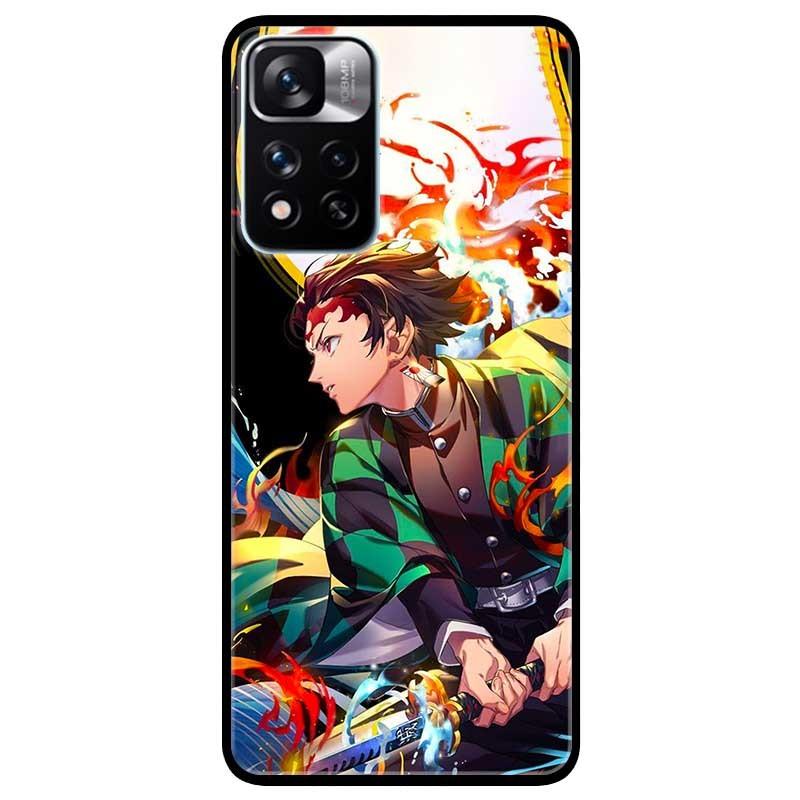 Ốp lưng dành cho Xiaomi Redmi Note 11 Pro  mẫu Anime Lửa