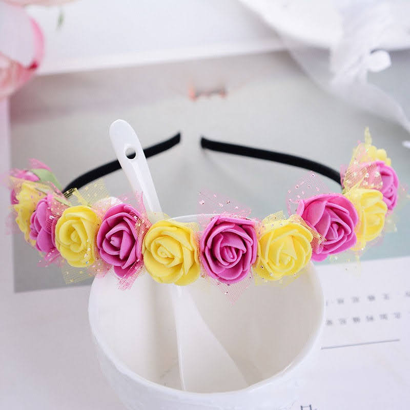 Phụ kiện Cài tóc hoa hồng