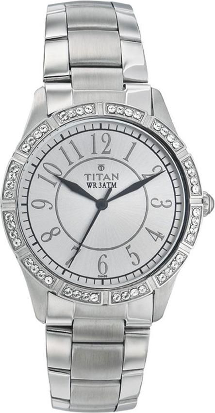 Đồng Hồ Đeo Tay Nữ Dây Kim Loại Titan 9862SM01 (32mm)