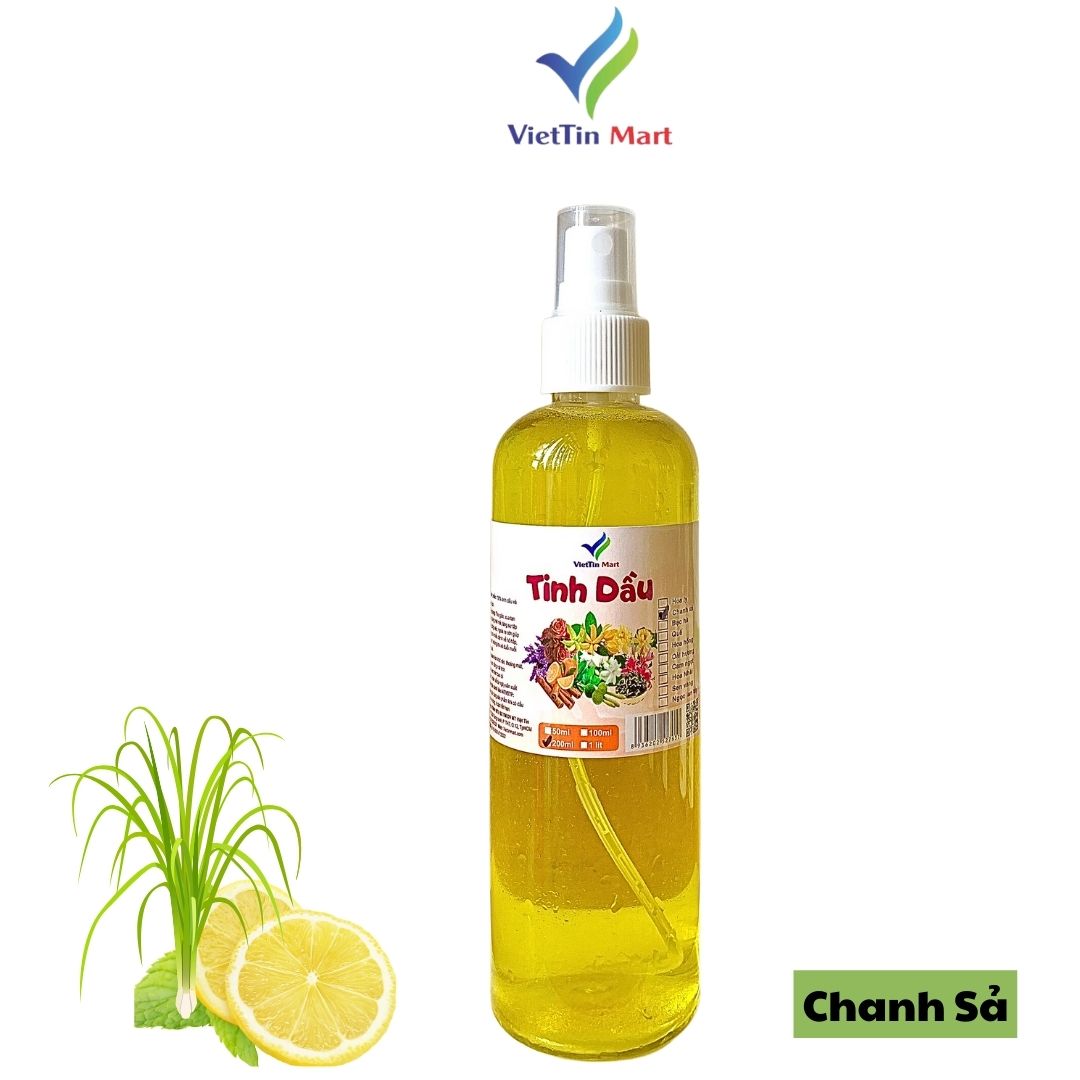 Tinh Dầu Sả Dạng Xịt Viettin Mart 200ml