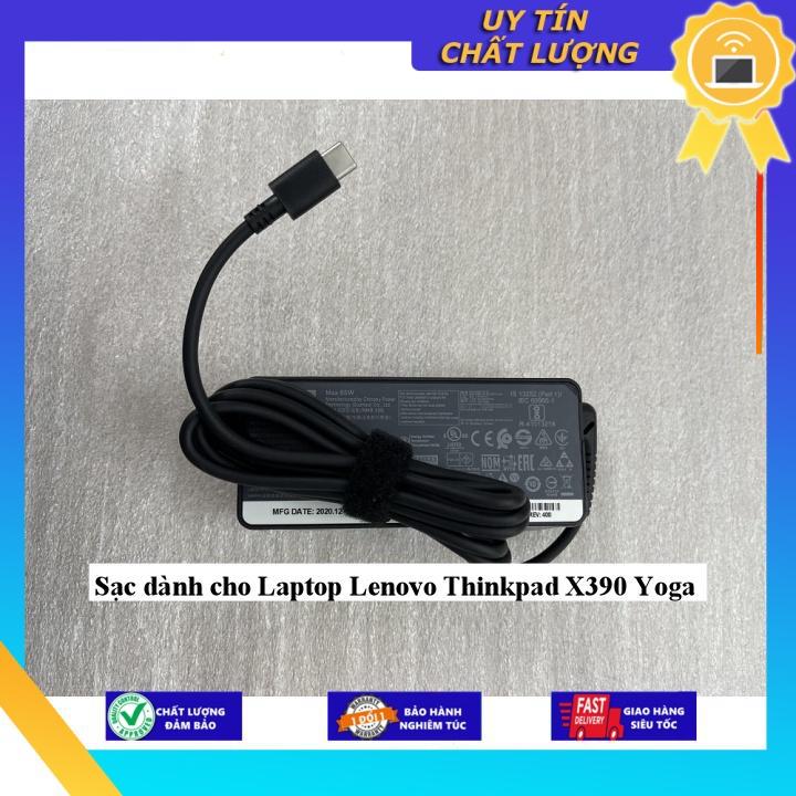 Sạc dùng cho Laptop Lenovo Thinkpad X390 Yoga - Hàng chính hãng  MIAC1329