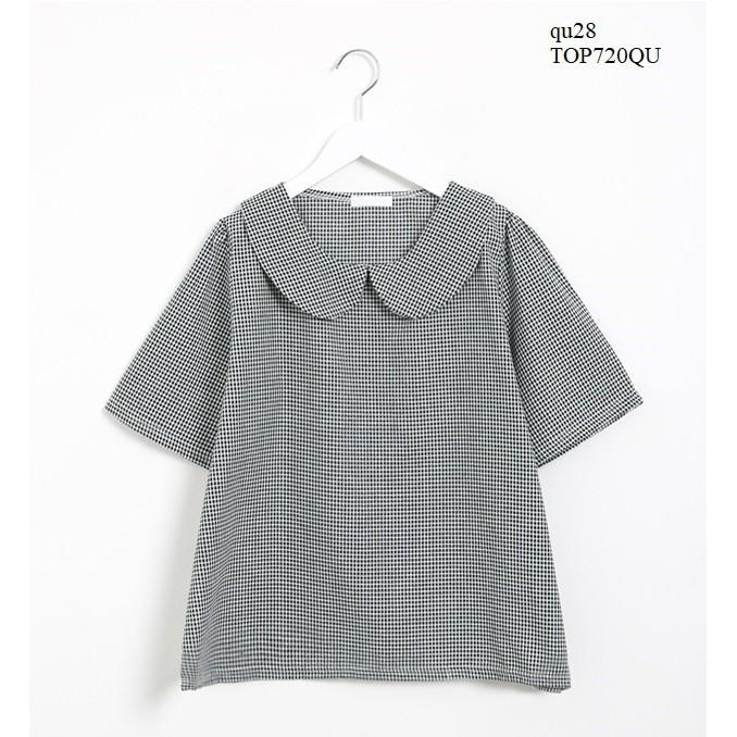 TOP636 ÁO SƠ MI NỮ CỔ SEN