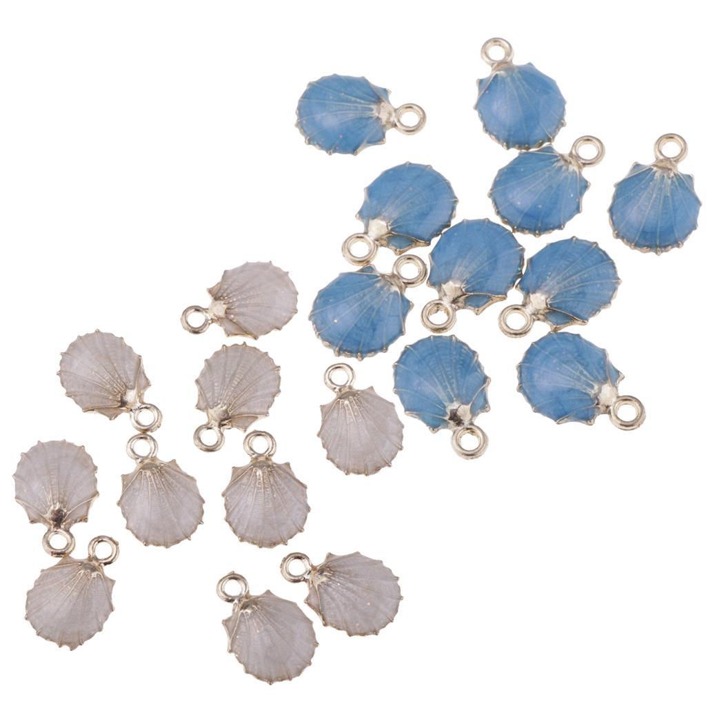 10 Pieces Alloy Charms Pendants for Jewelry Making Crafting