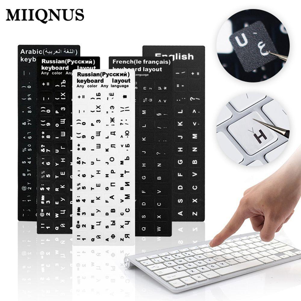 Tiếng Nga/Anh/Tây Ban Nha/Deutsch/tiếng Ả Rập/Ý/Bàn phím chống đeo Nhật Bản Thay thế cho máy tính xách tay cho máy tính xách tay