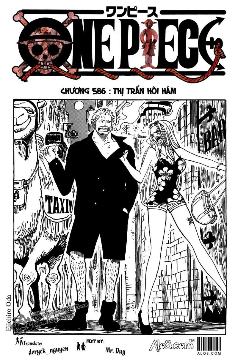 đảo hải tặc - one piece chapter 586 1