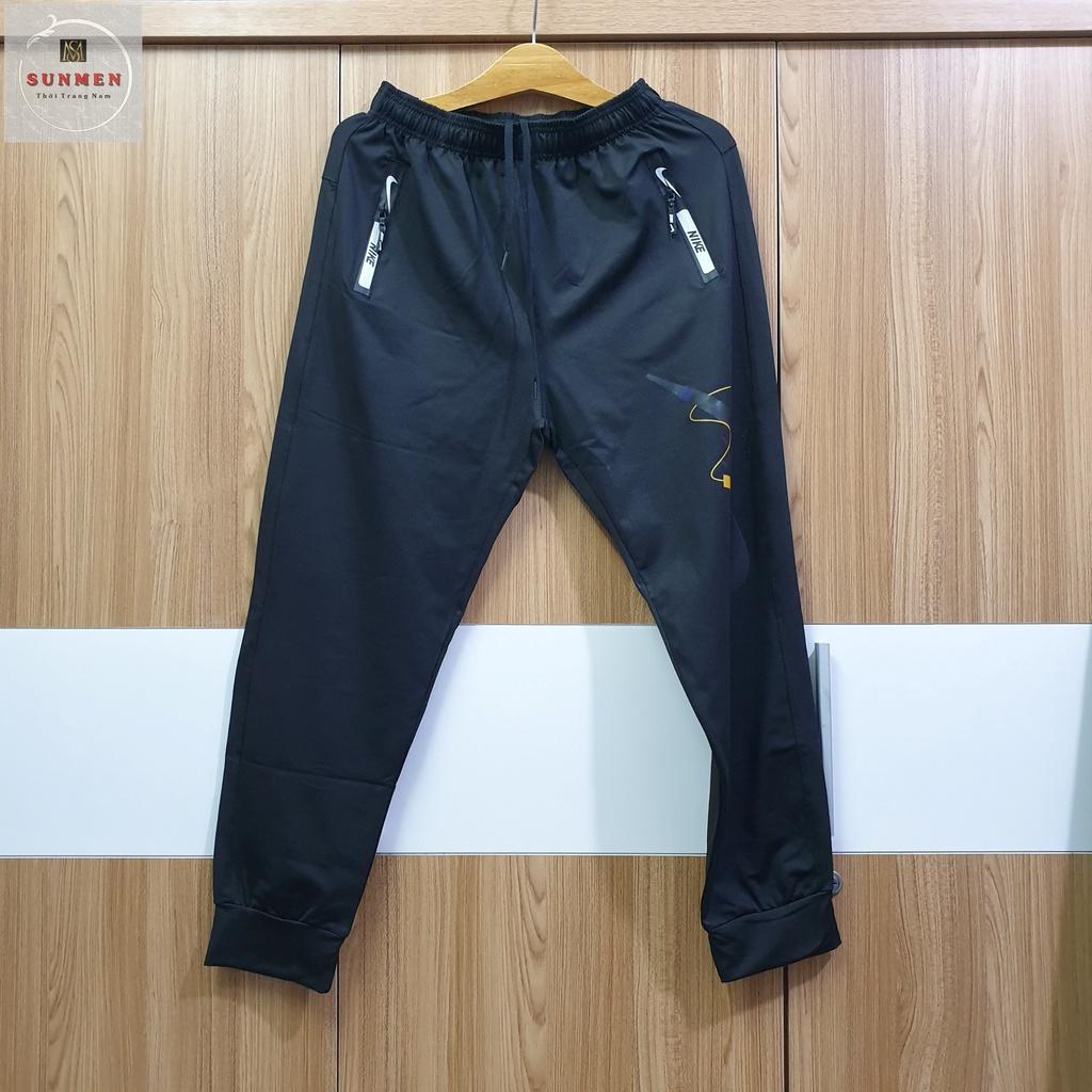 Quần Jogger Nam Trơn Thun Poly Phong Cách Thể Dục Thể Thao Năng Động Cá Tính Thun Co Giãn 4 Chiều Unisex SUNMEN