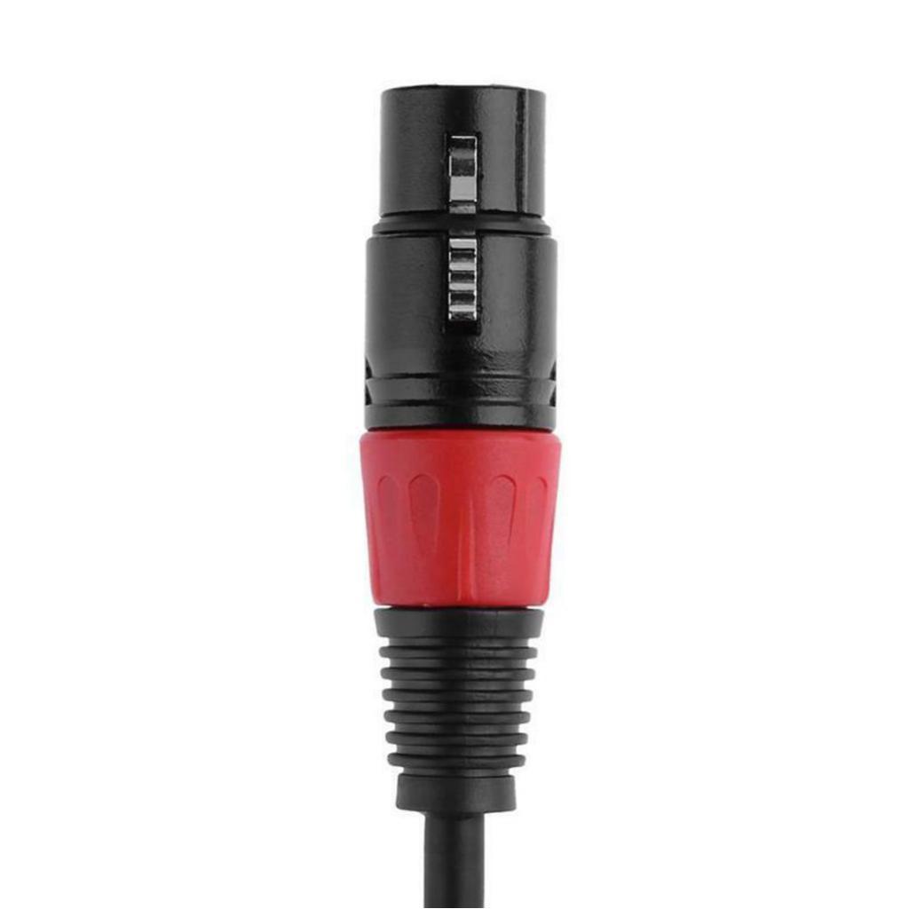20cm XLR Female to 3.5mm Jack Male Audio Adapter Microphone Cable Microphone Adapter, Wear Resistant