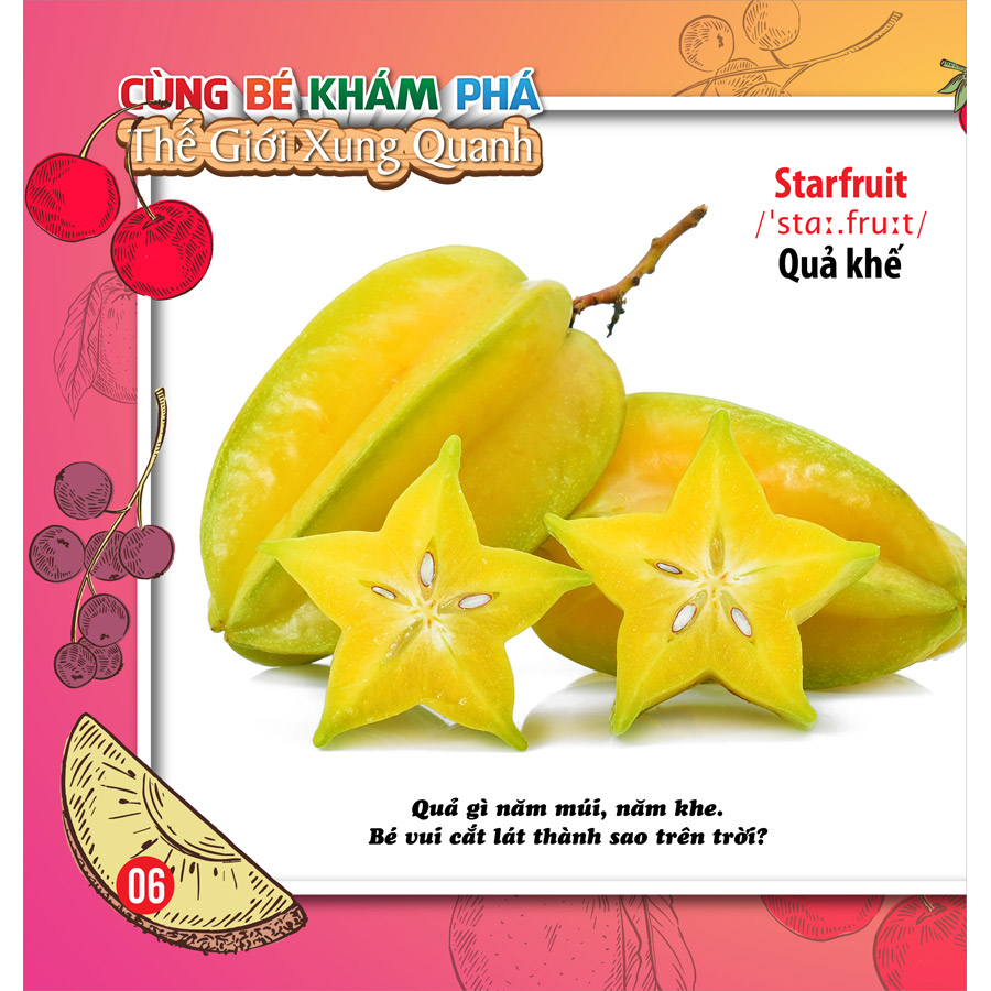 Song Ngữ Anh - Việt CBKPTGXQ - Trái Cây