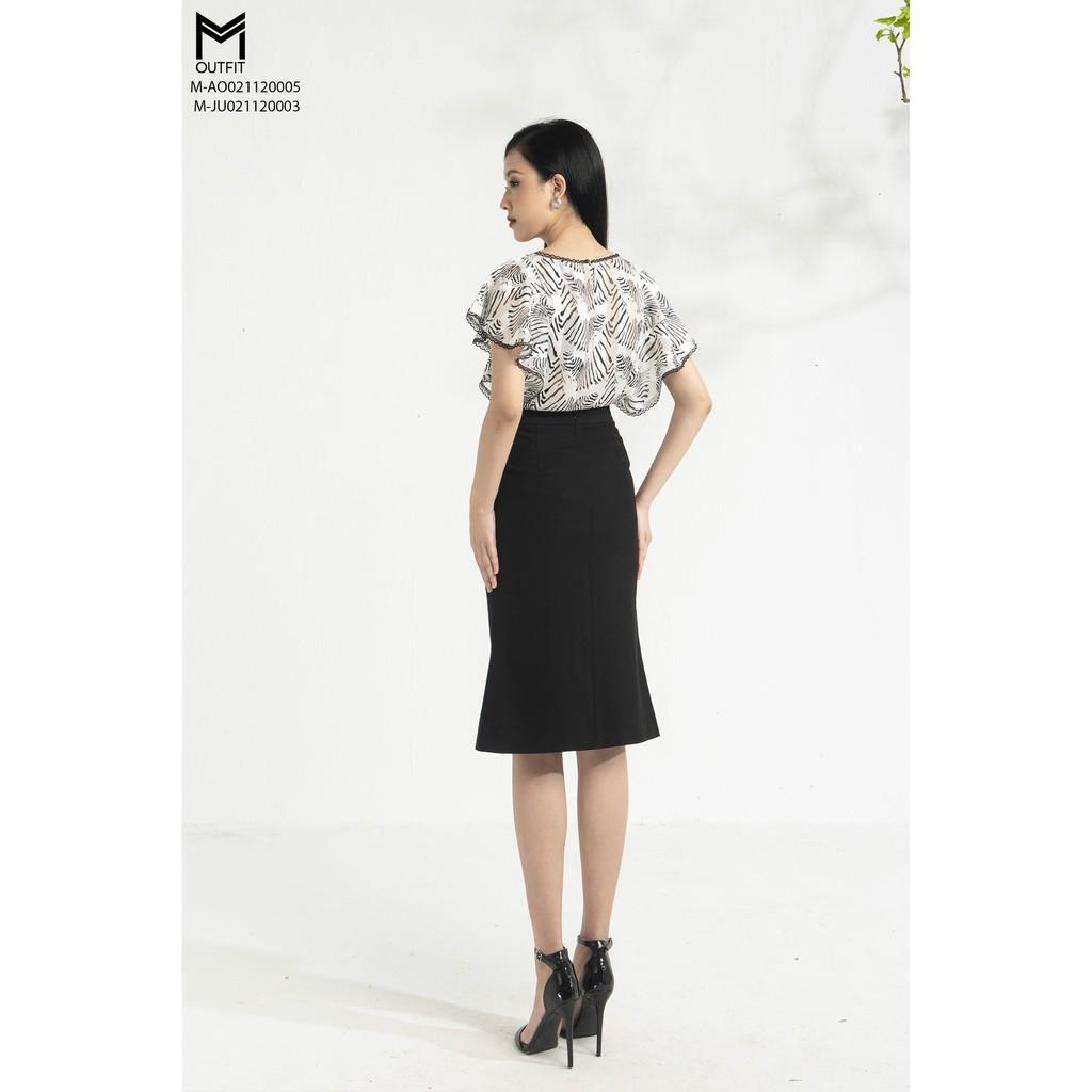 Sơ mi hoạ tiết MMOutfit M-AO021120005