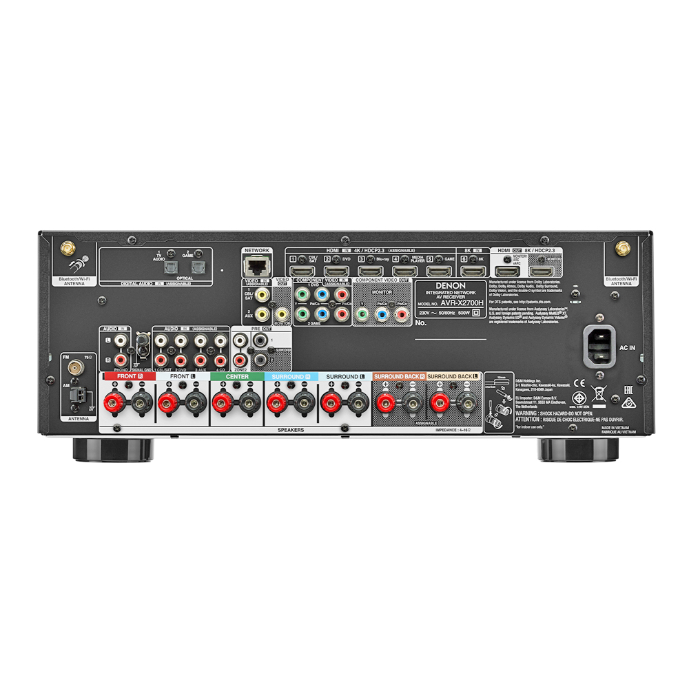 Amply Denon AVR-X2700H hàng chính hãng new 100%