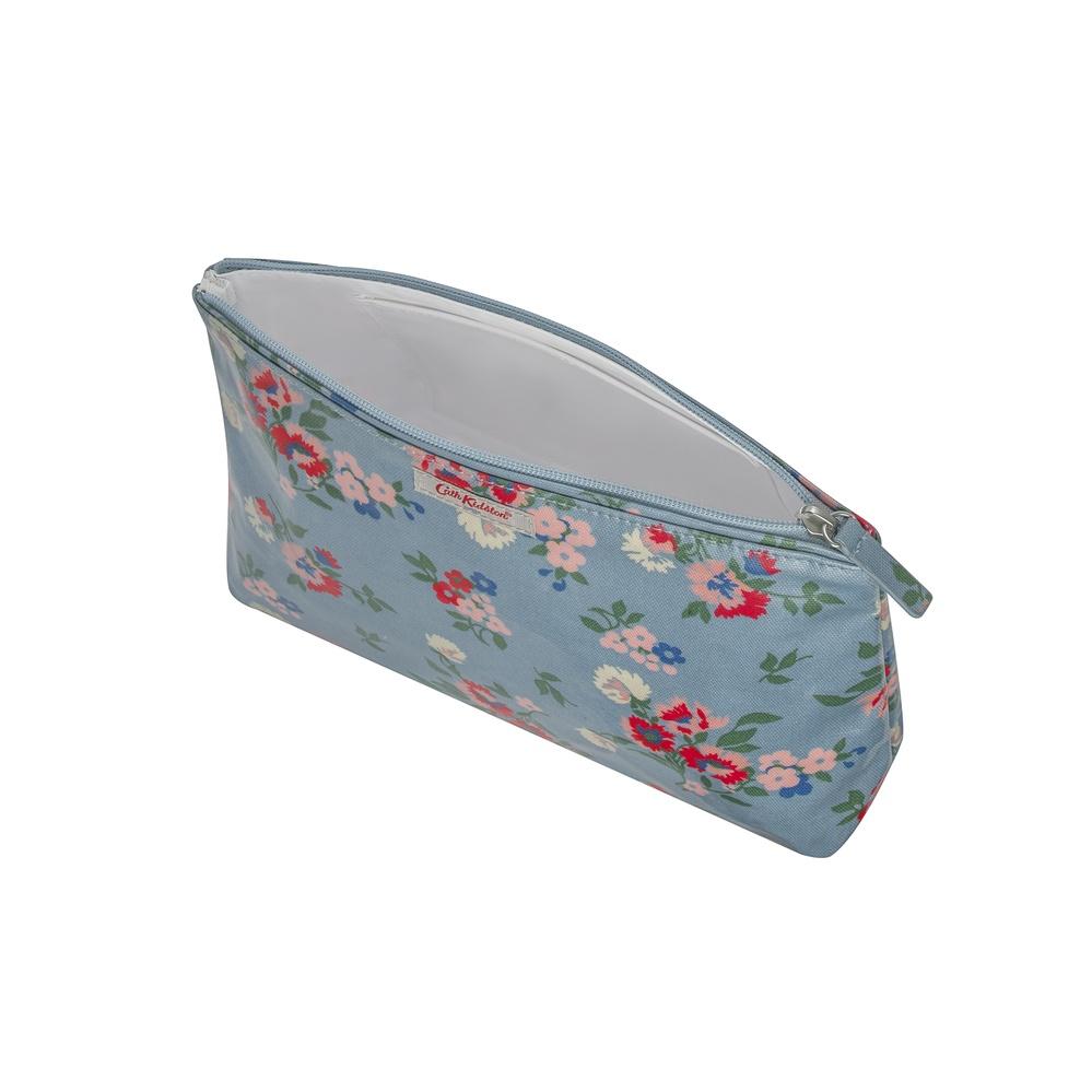 Cath Kidston - Túi đựng mỹ phẩm Zip Cosmetic Bag Summer Floral - 1004854 - Light Blue