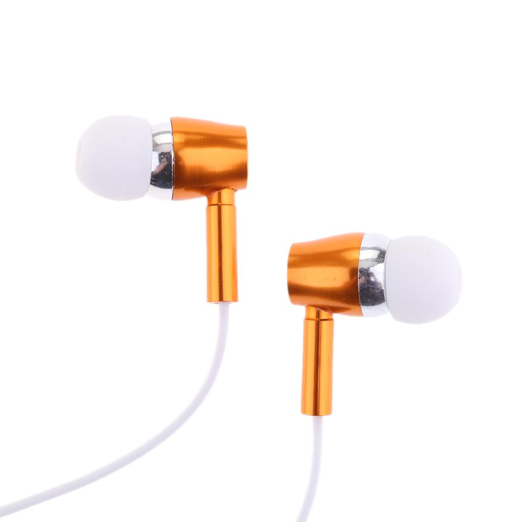 Metal Luminous Headphones Earphone Headset In-Ear Earbud for Phones