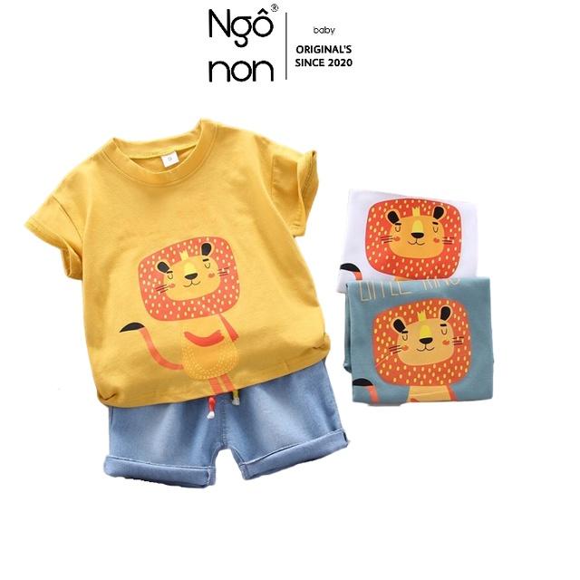 Bộ Quần Áo Thun Vua Sư Tử, Dành Cho Bé Trai Và Bé Gái