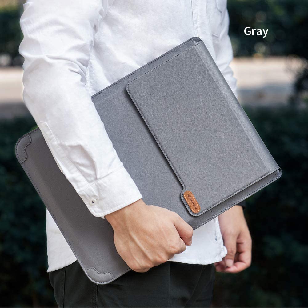 Túi chống sốc Macbook Laptop đa năng kiêm giá đỡ &amp; miếng lót chuột hiệu Nillkin Sleeve Case Stand Adjustable hỗ trợ làm việc bảo vệ 360 độ - hàng chính hãng