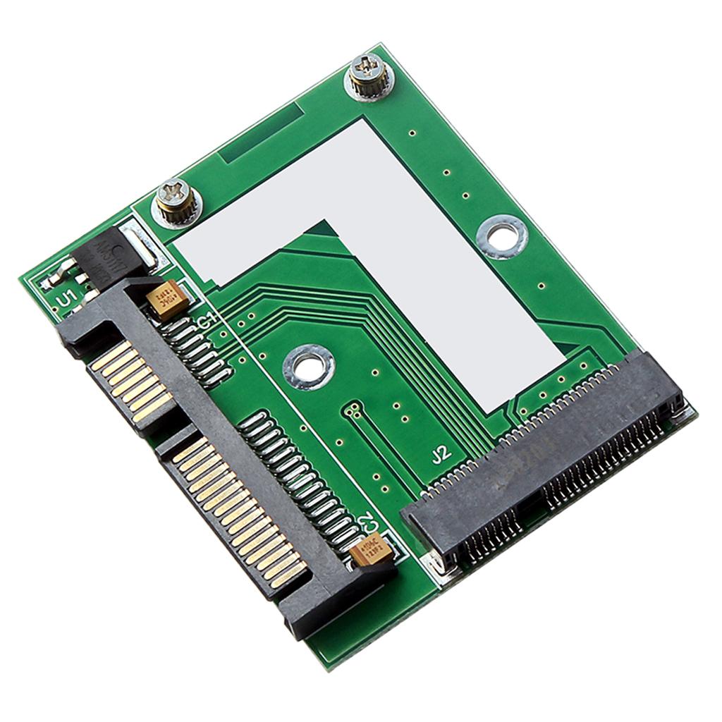 Mini Pcie mSATA SSD to 2.5'' SATA 6Gbps Adapter Converter Card 30x50mm