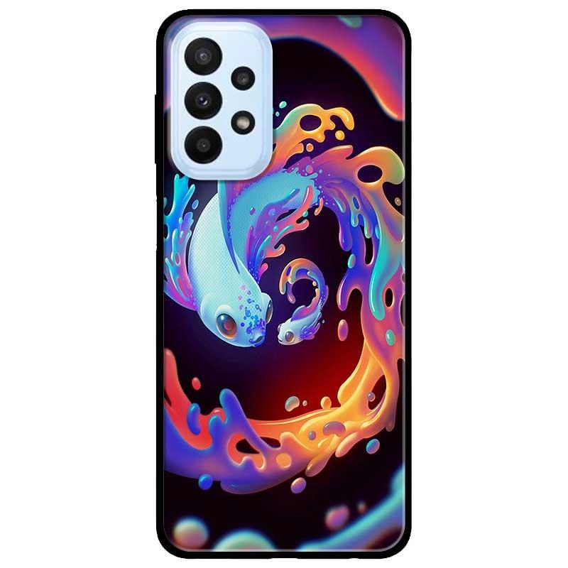 Ốp lưng dành cho Samsung A23 4G - A53 5G - A73 5G - Cá Trắng Đủ Màu