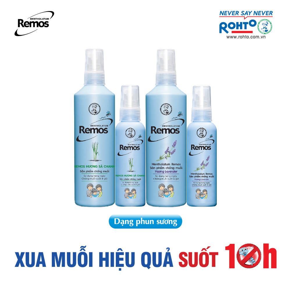 Dung Dịch Chống Muỗi Remos Hương Lavender (150ml)