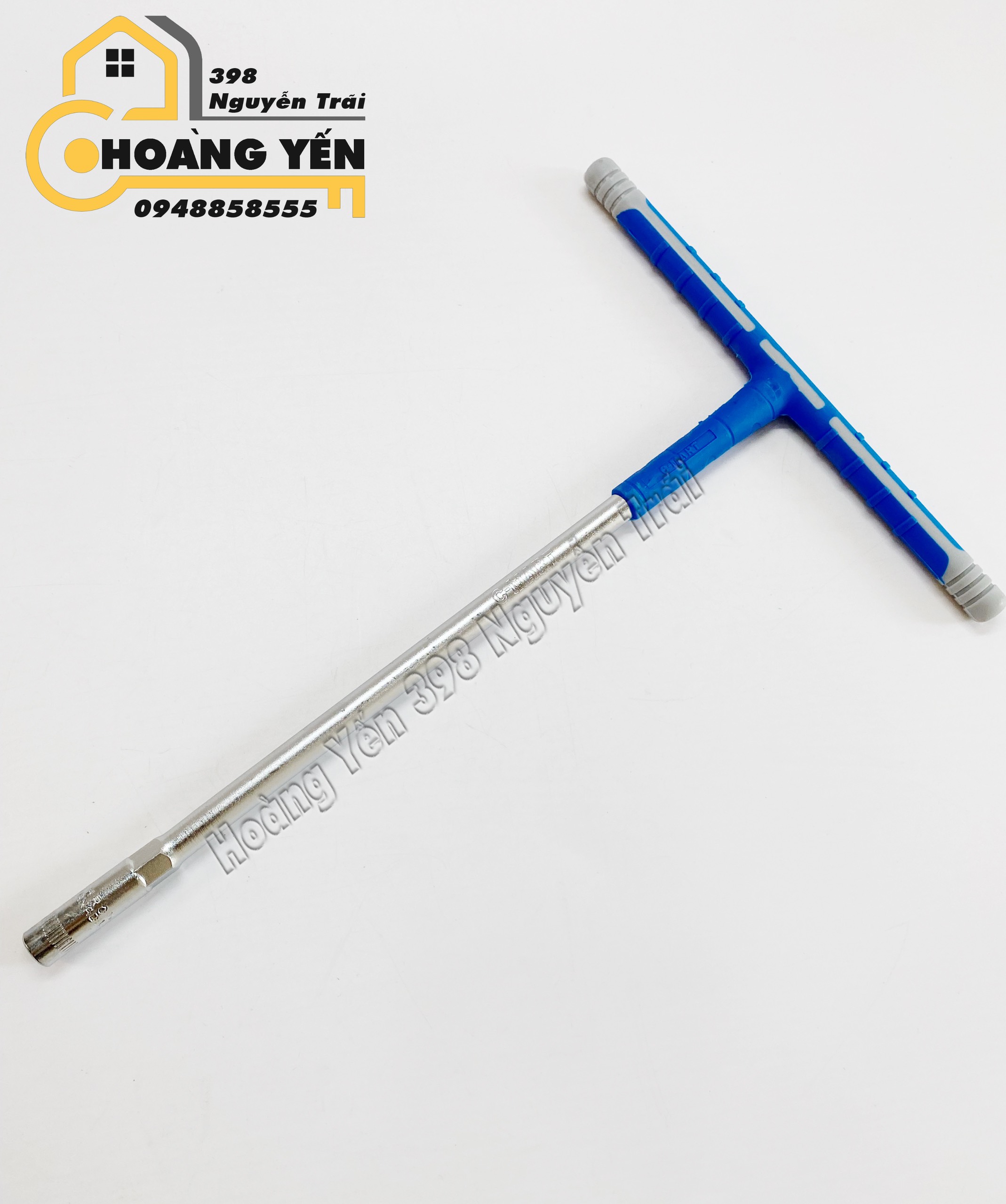 Tuýp vặn ốc chữ T 8mm, cần chữ T 8mm, cần siết chữ T 8mm cán bọc nhựa mềm C-mart F0091-08