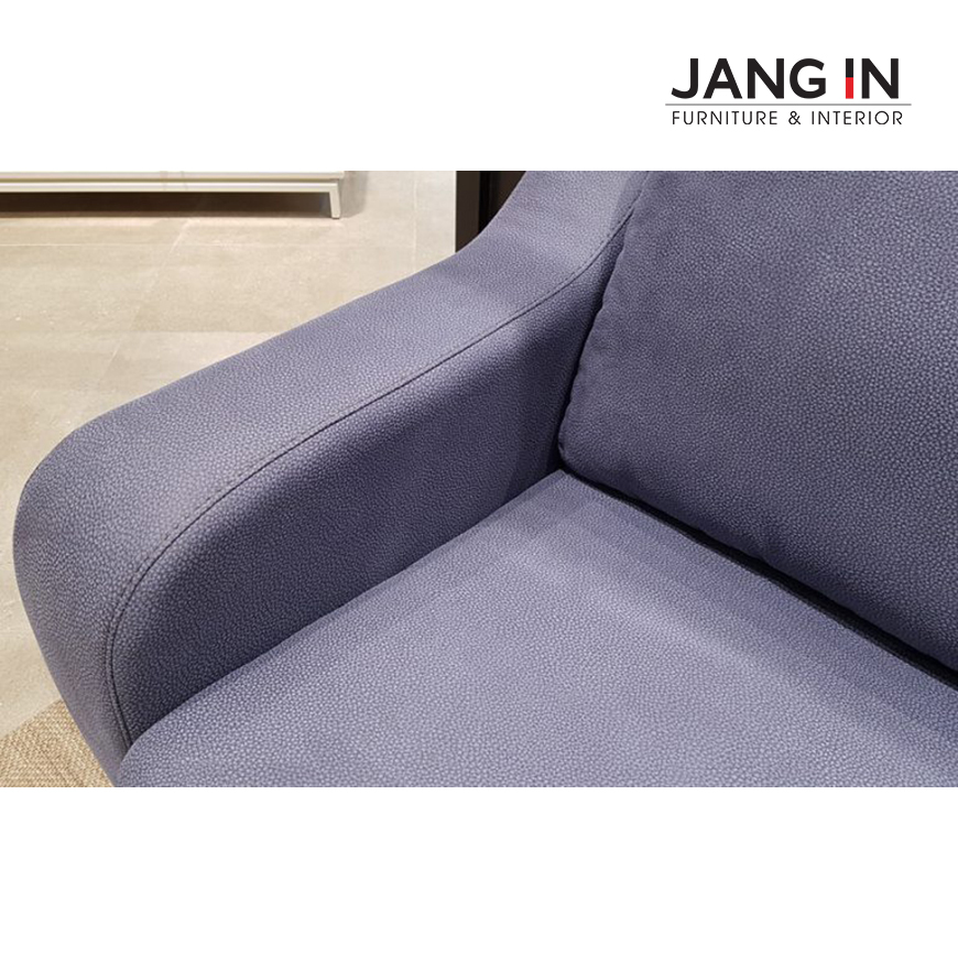 Bộ Ghế Sofa Ocean Dark Blue 3 Chỗ + Stool Jang In 1701200001-01